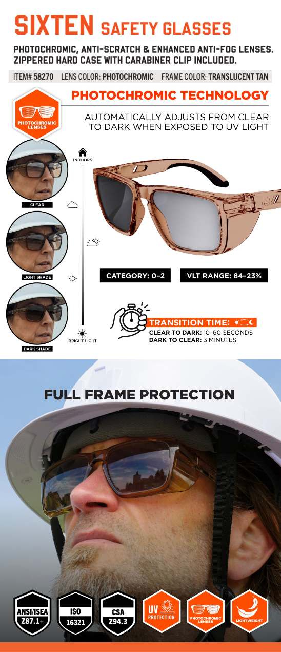 SIXTEN Safety Glasses