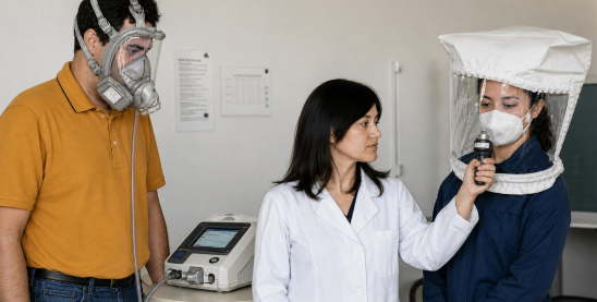 Qualitative and Quantitative Respirator Fit Testing